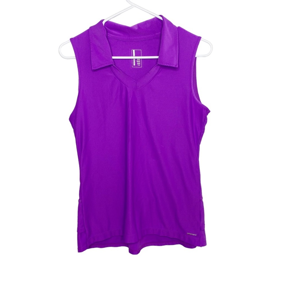 Mondetta golf shirt purple small